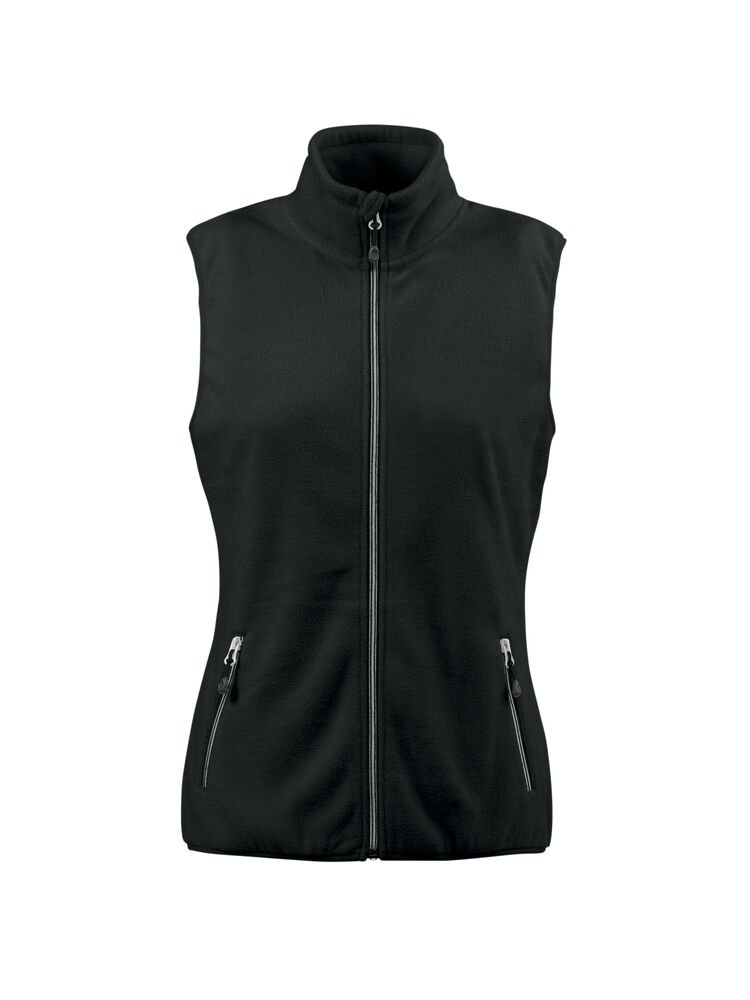 Sideflip  Bodywarmer Dames — Zwart