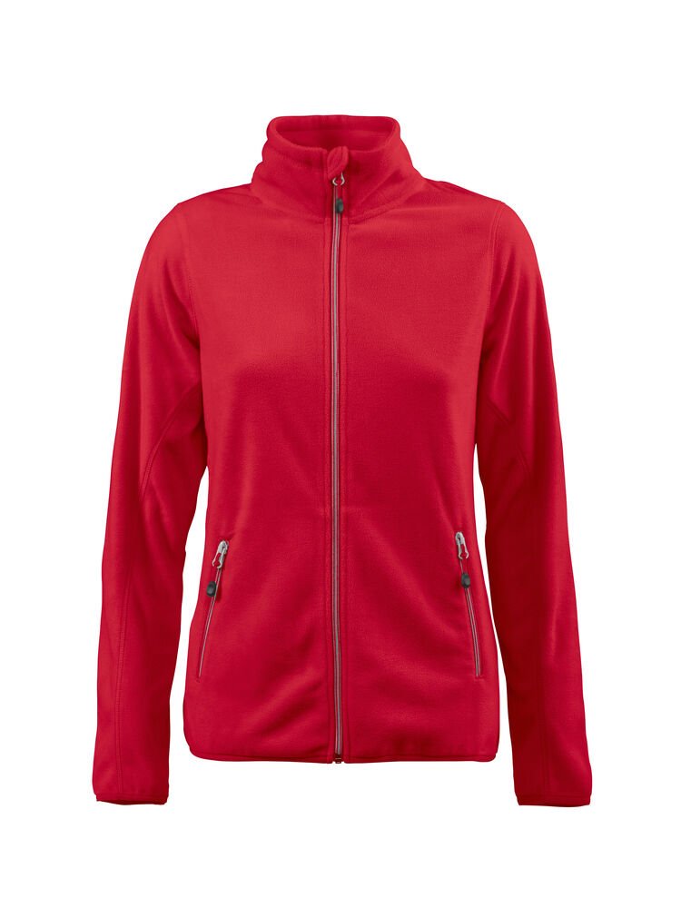 Twohand  Fleece Jas Dames — Rood