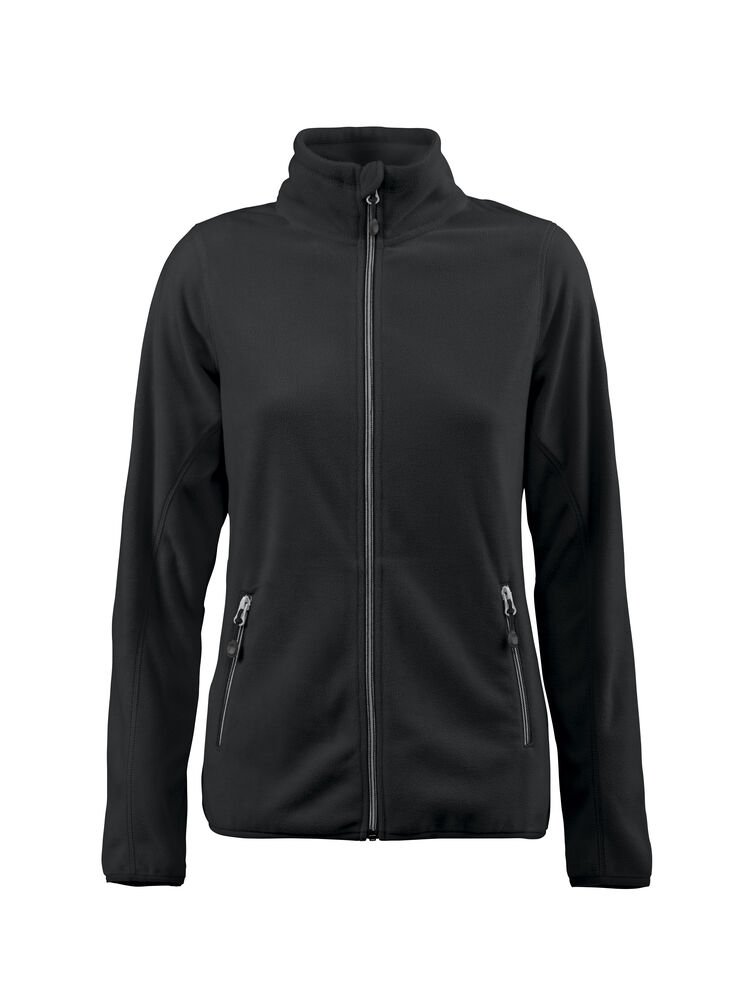 Twohand  Fleece Jas Dames — Zwart