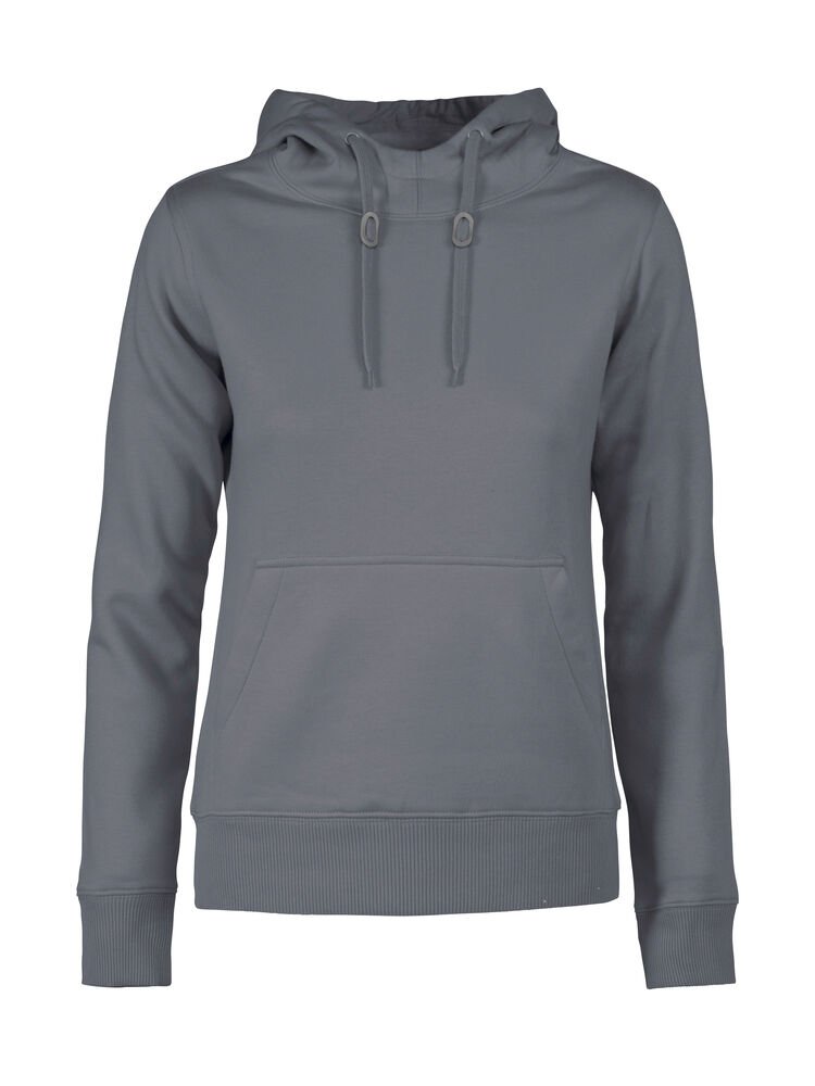 Fastpitch Lady Hoodie Dames — Staalgrijs