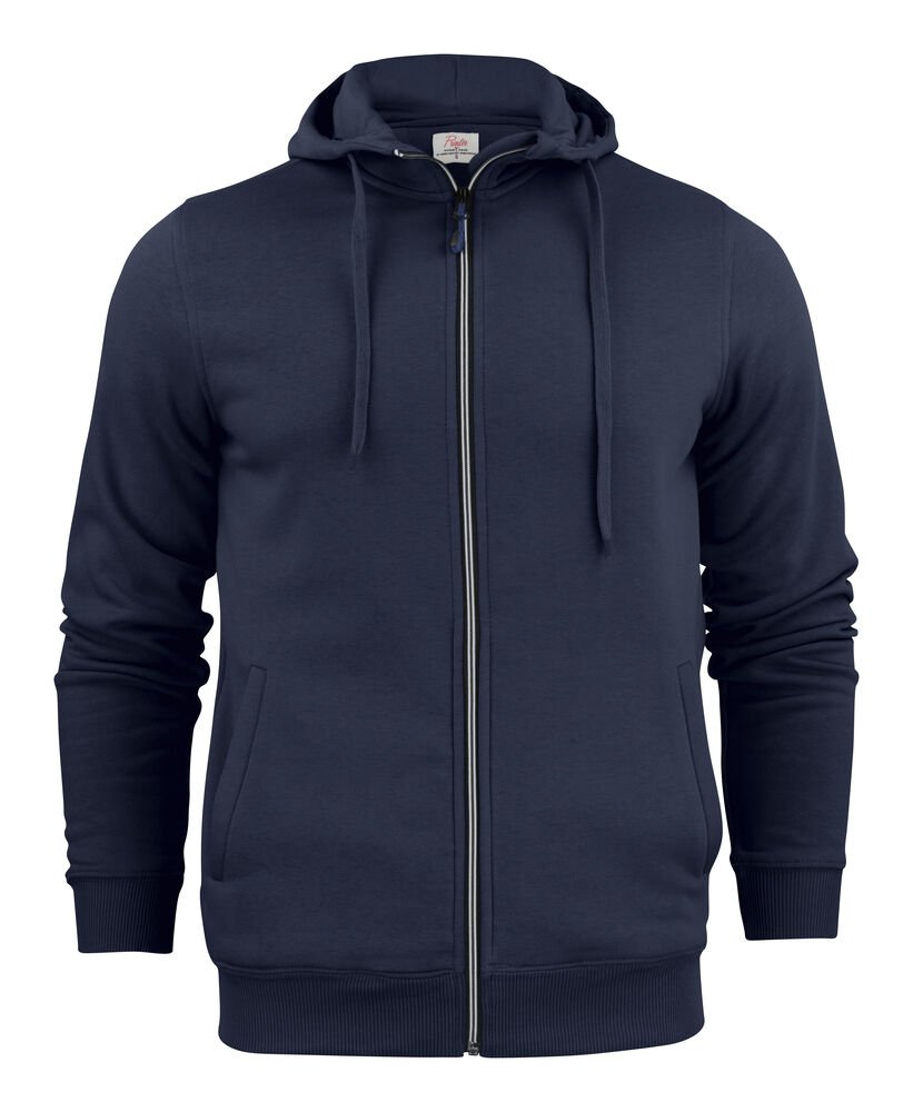 Overhead Sweater Volledige Rits Heren — Marine