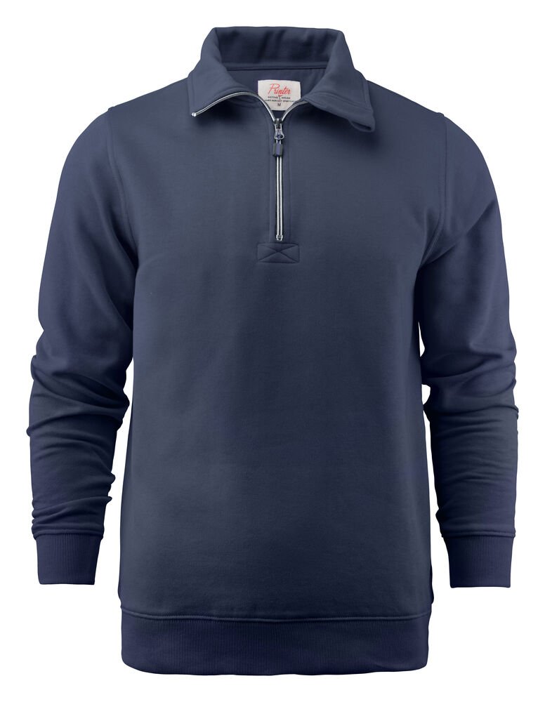Rounders RSX Sweater Halve Rits Unisex — Marine