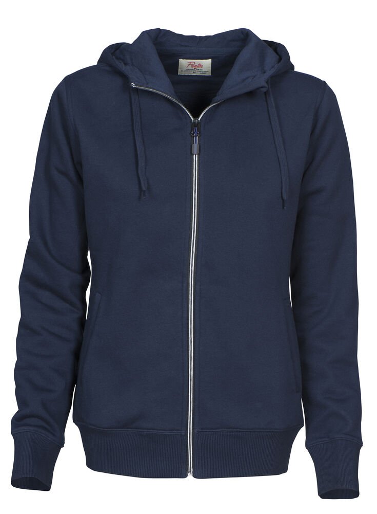 Overhead  Sweater Volledige Rits Dames — Marine