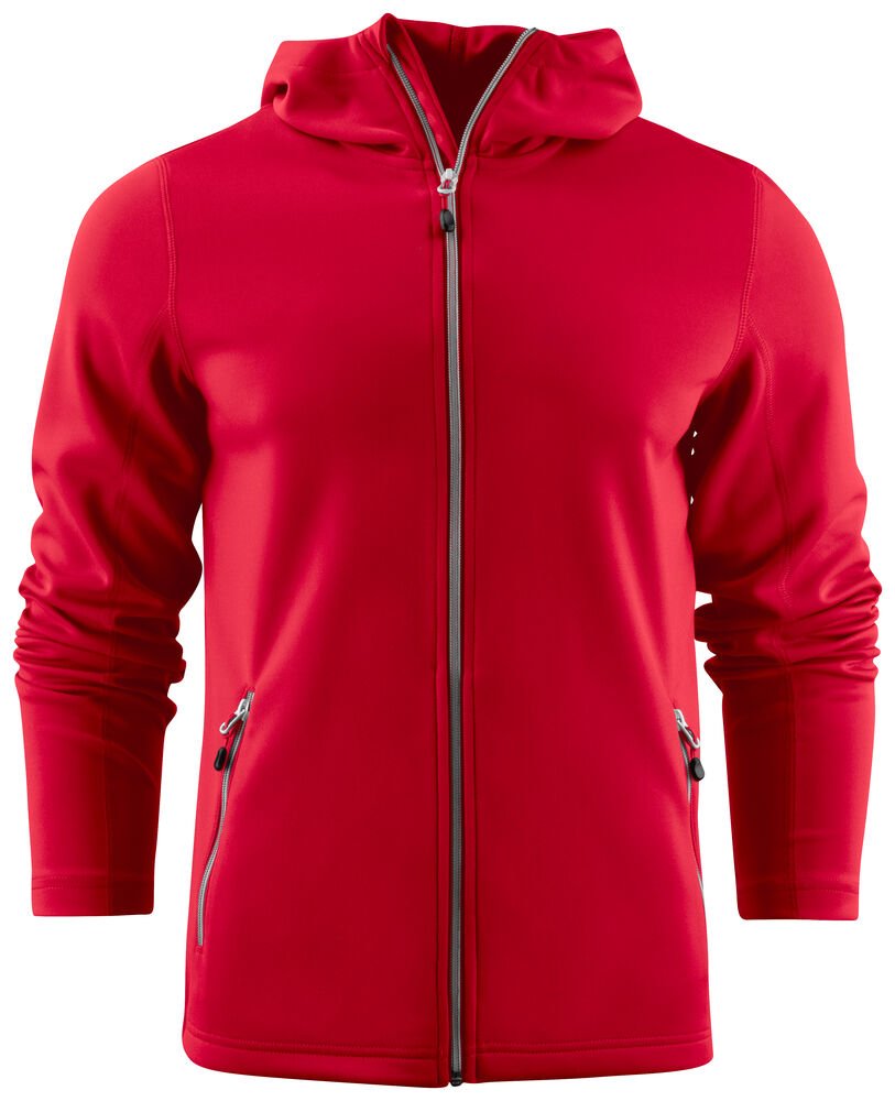Layback Hoodie Heren — Rood