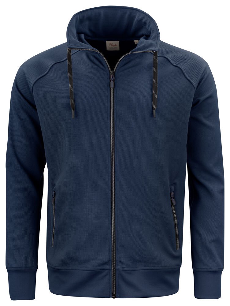 Jog RSX  Sweater Volledige Rits Heren — Marine