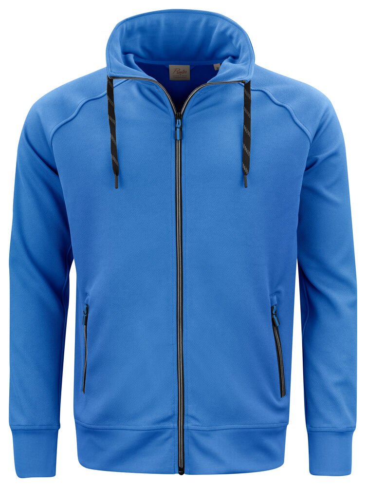 Jog RSX  Sweater Volledige Rits Heren — Oceaan Blauw