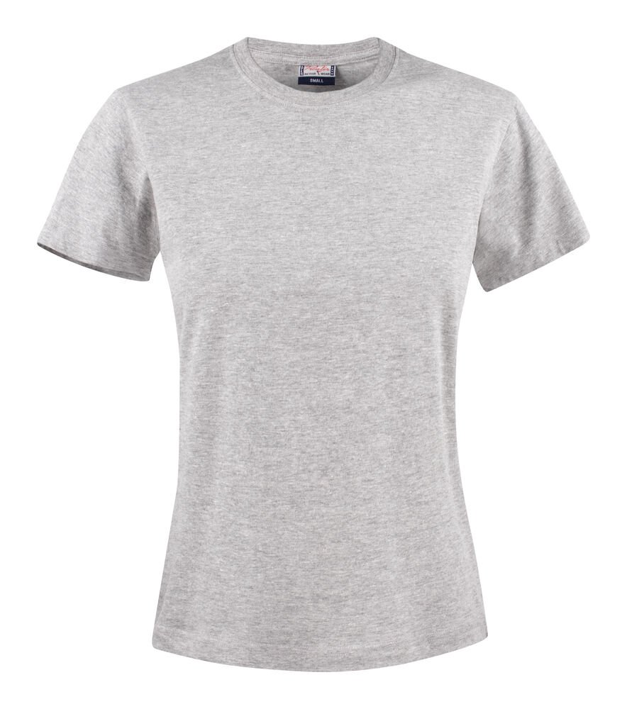 Light  T-Shirt Dames — Grijs Mêlée