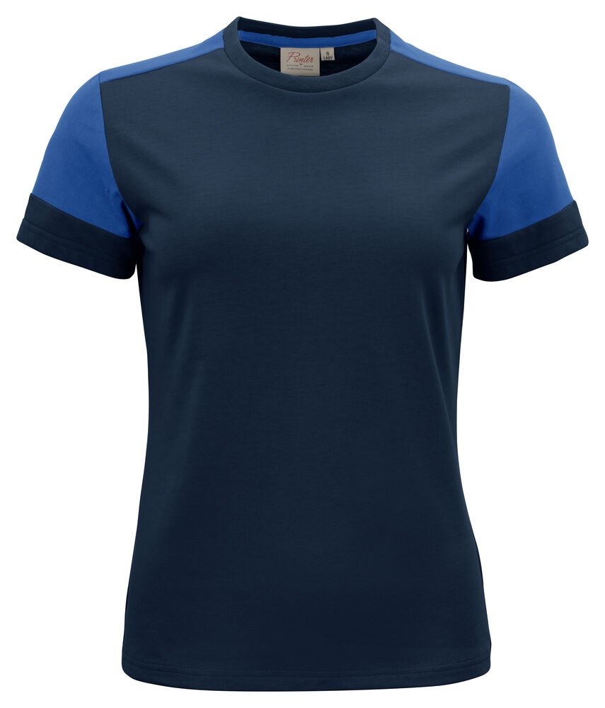 Prime T-Shirt Dames — Marine/Kobalt