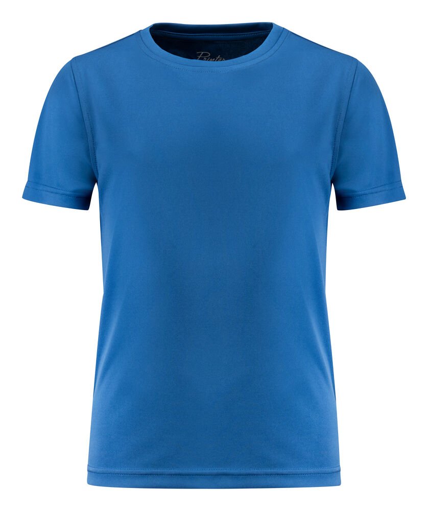 Run T-Shirt Junior — Helder Blauw