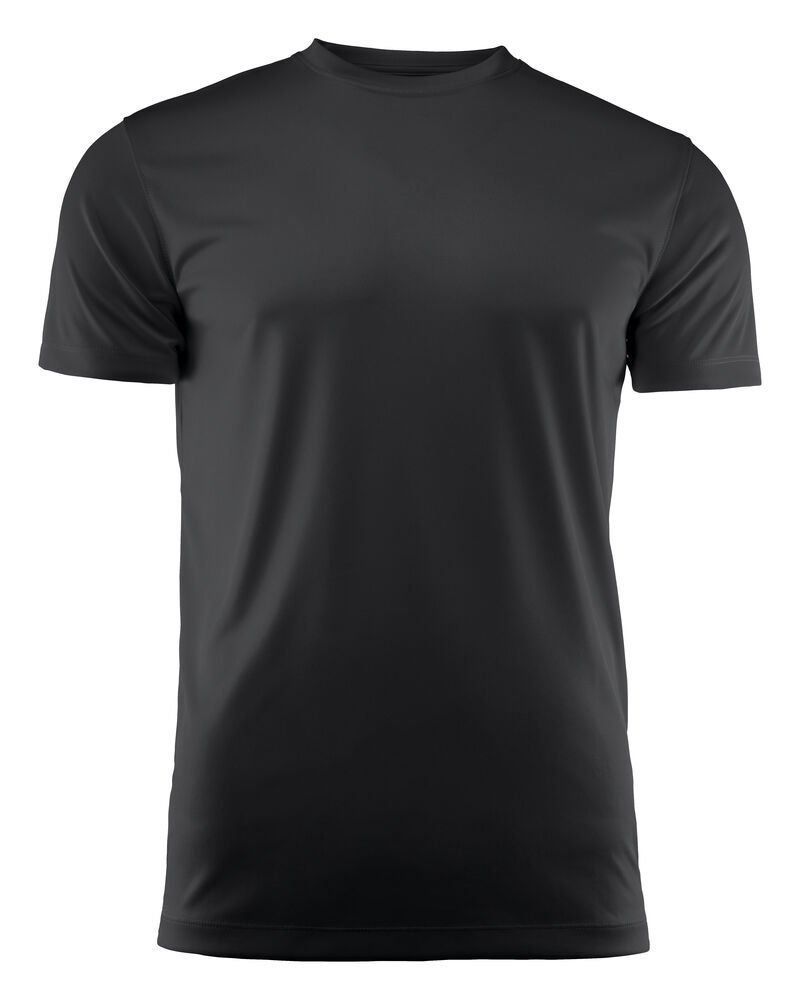 Run T-Shirt Junior — Zwart