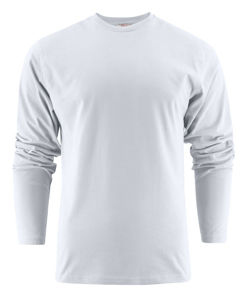 Heavier Pro L/S T-Shirt Unisex — Wit