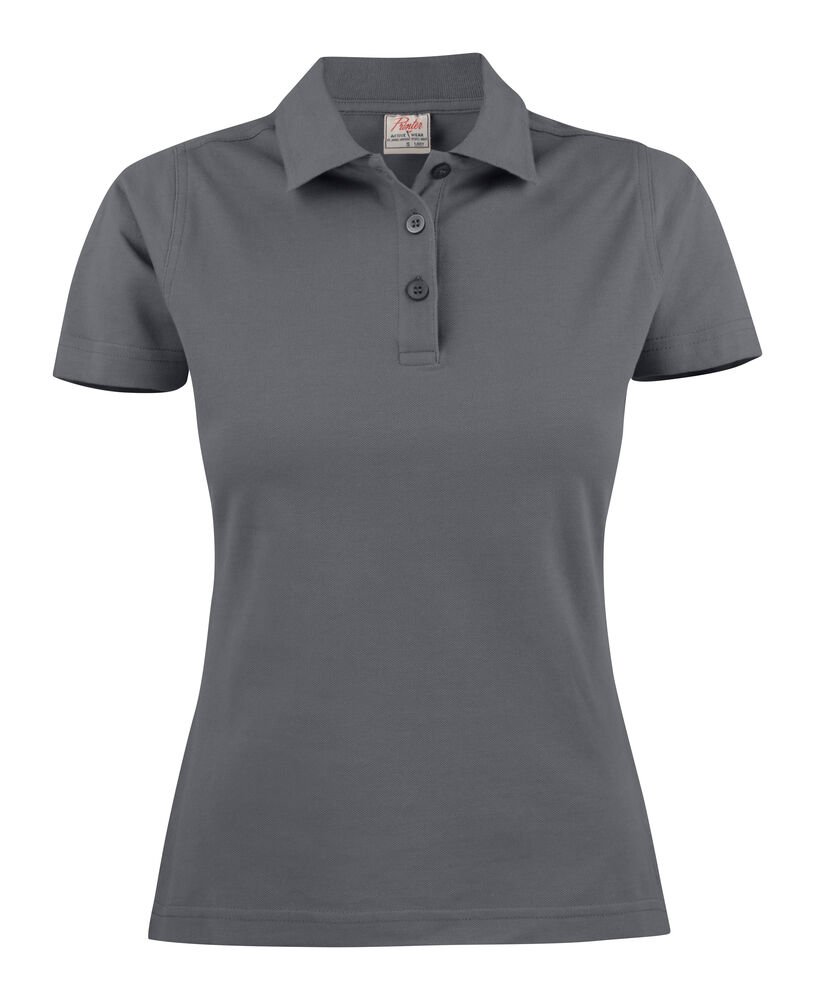 Surf Polo Pique Dames — Staalgrijs