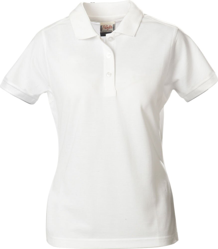 Surf Pro Lady Polo Pique Dames — Wit