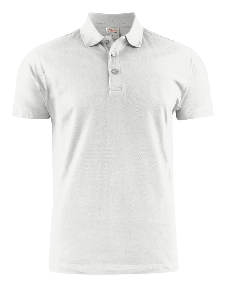 Surf RSX Polo Pique Heren — Wit
