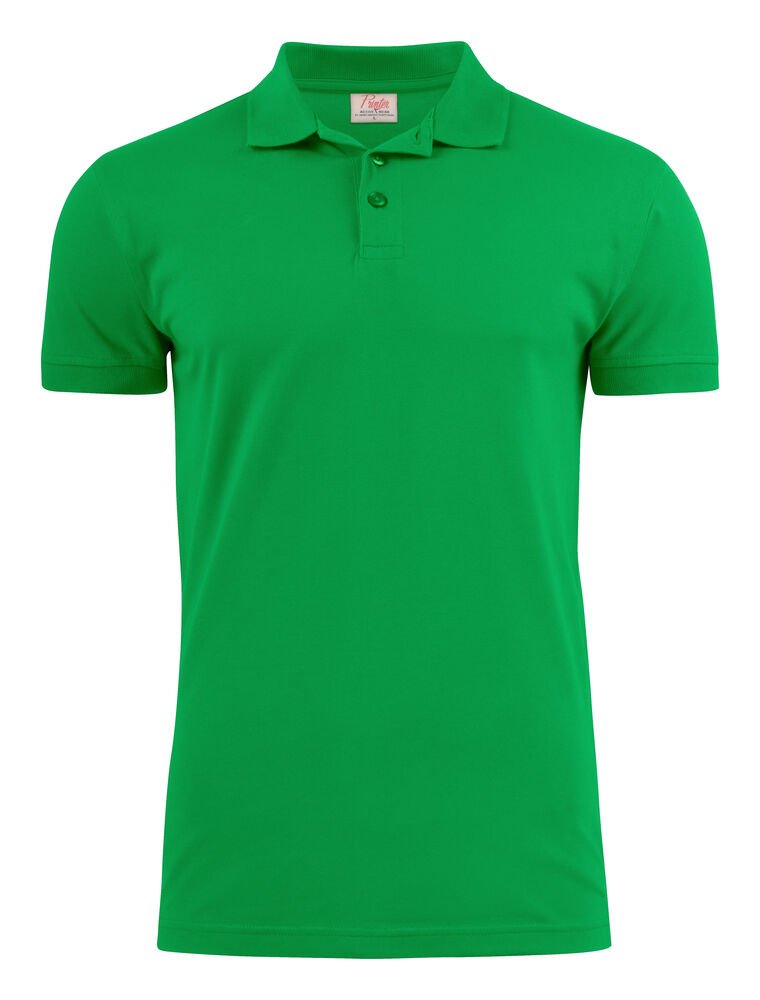 Surf Stretch Polo Pique Heren — Frisgroen