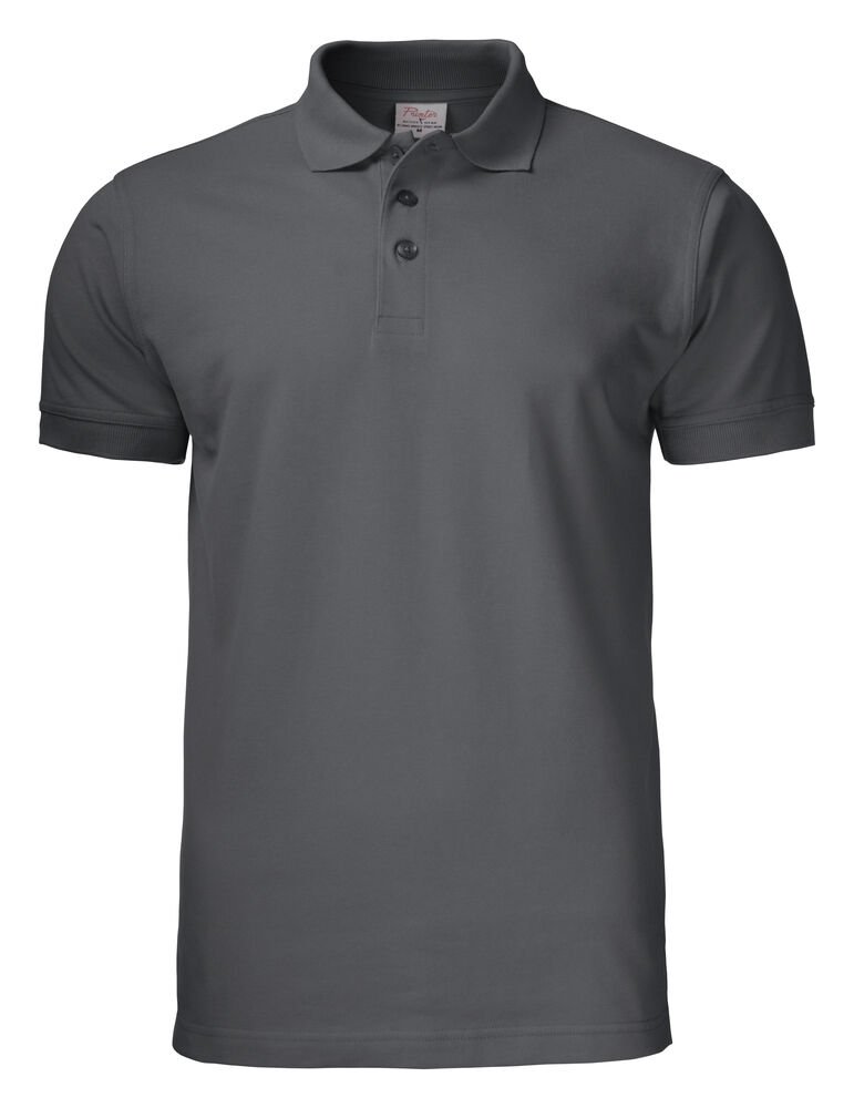 Surf Pro RSX Polo Pique Heren — Staalgrijs