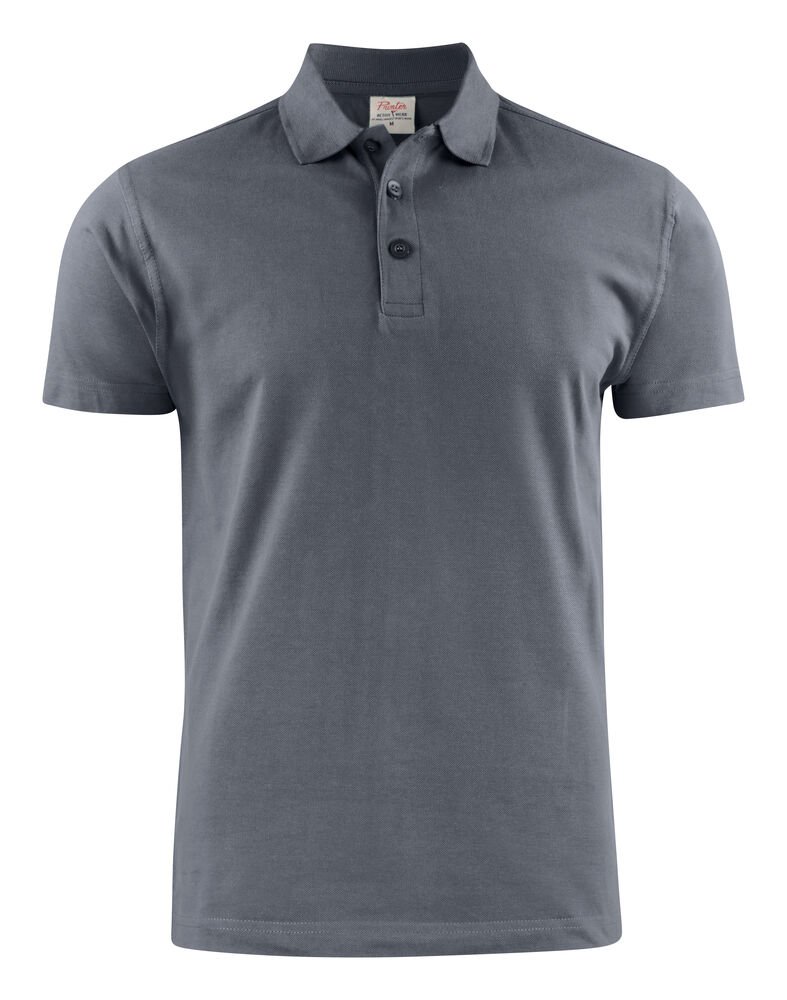Surf Light RSX Polo Pique Heren — Staalgrijs