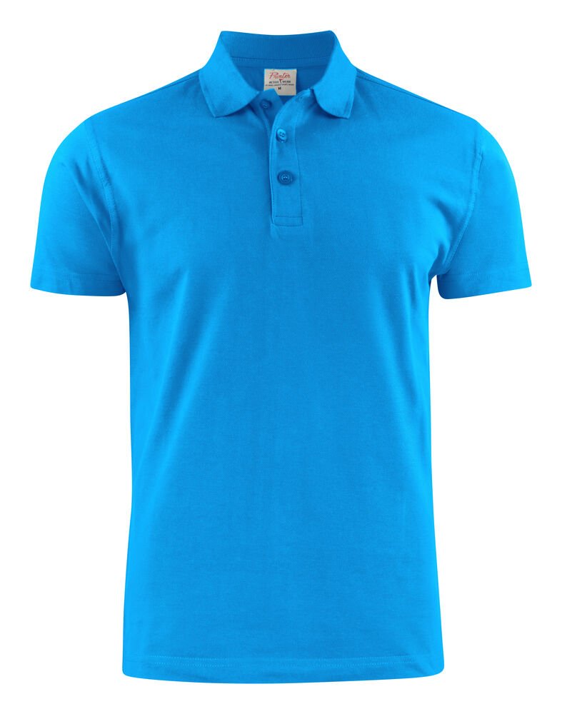 Surf Light RSX Polo Pique Heren — Oceaan Blauw