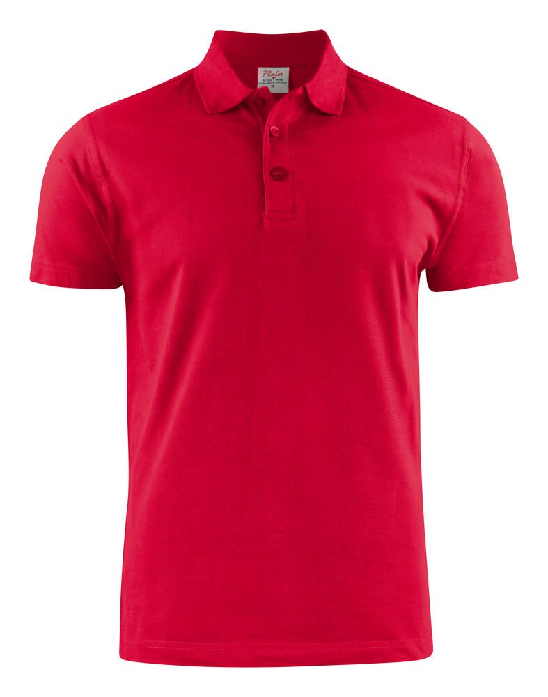 Surf Light RSX Polo Pique Heren — Rood