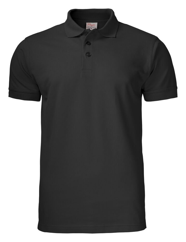Surf Pro RSX Polo Pique Heren — Zwart