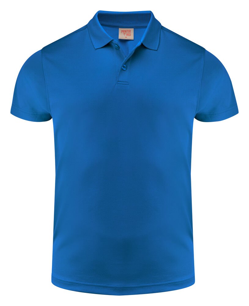 Smash Polo Heren — Helder Blauw
