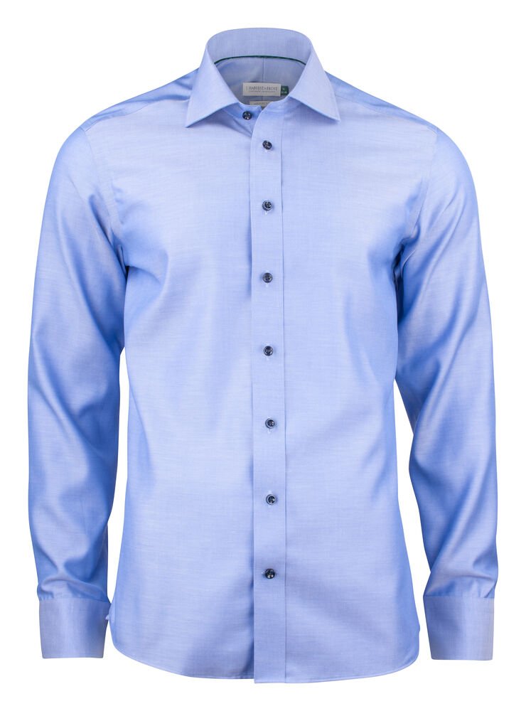 Green Bow 01  Hemd Regular Fit Heren — Middenblauw
