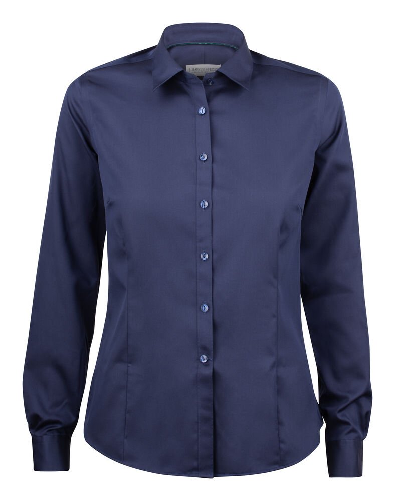 Green Bow 01  Hemd Dames — Marine