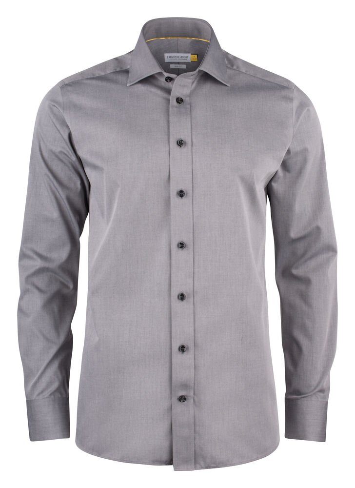 Yellow Bow 50 Hemd Regular Fit Heren — Grijs