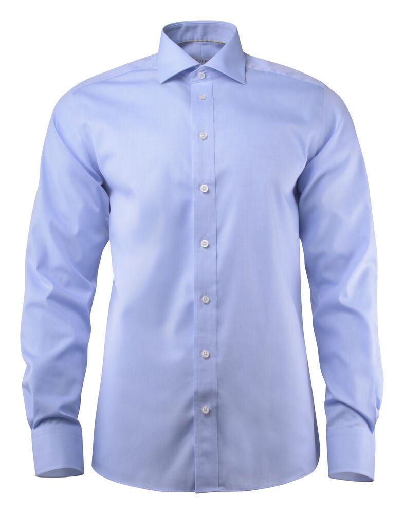 Yellow Bow 50 Hemd Regular Fit Heren — Hemelsblauw