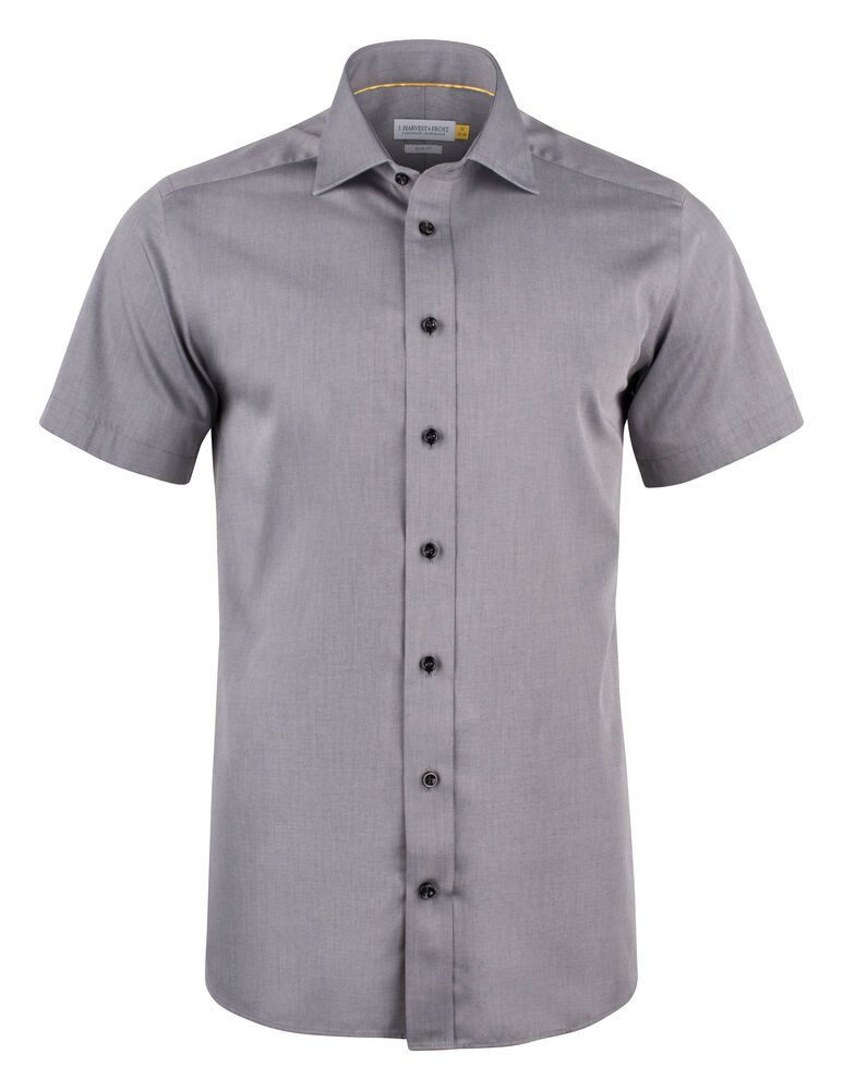 Yellow Bow 50 S/S  Hemd Regular Fit Heren — Grijs