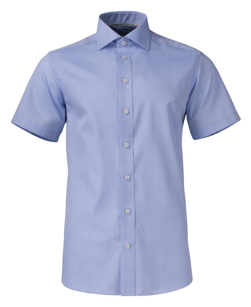 Yellow Bow 50 S/S  Hemd Regular Fit Heren — Hemelsblauw