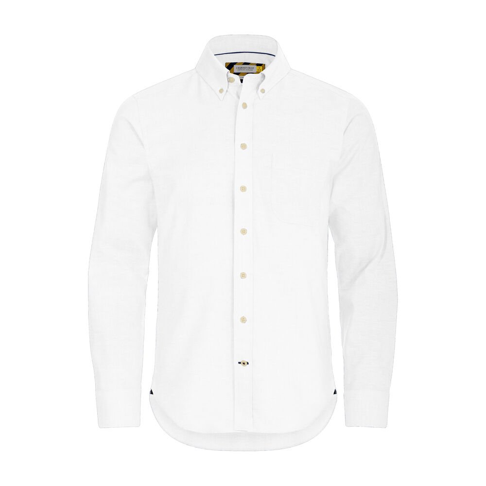 Yellow Bow 54  Hemd Slim Fit Heren — Wit