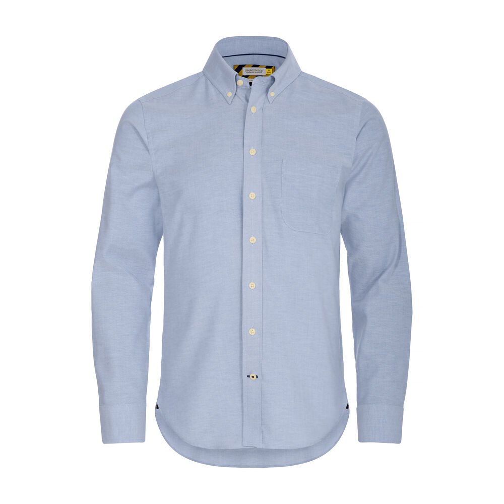 Yellow Bow 54  Hemd Regular Fit Heren — Hemelsblauw