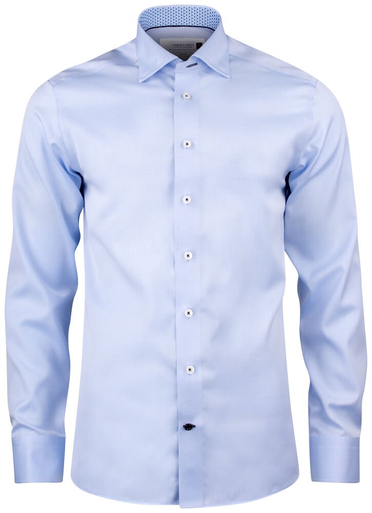 Red Bow 122  Hemd Slim Fit Heren — Hemelsblauw