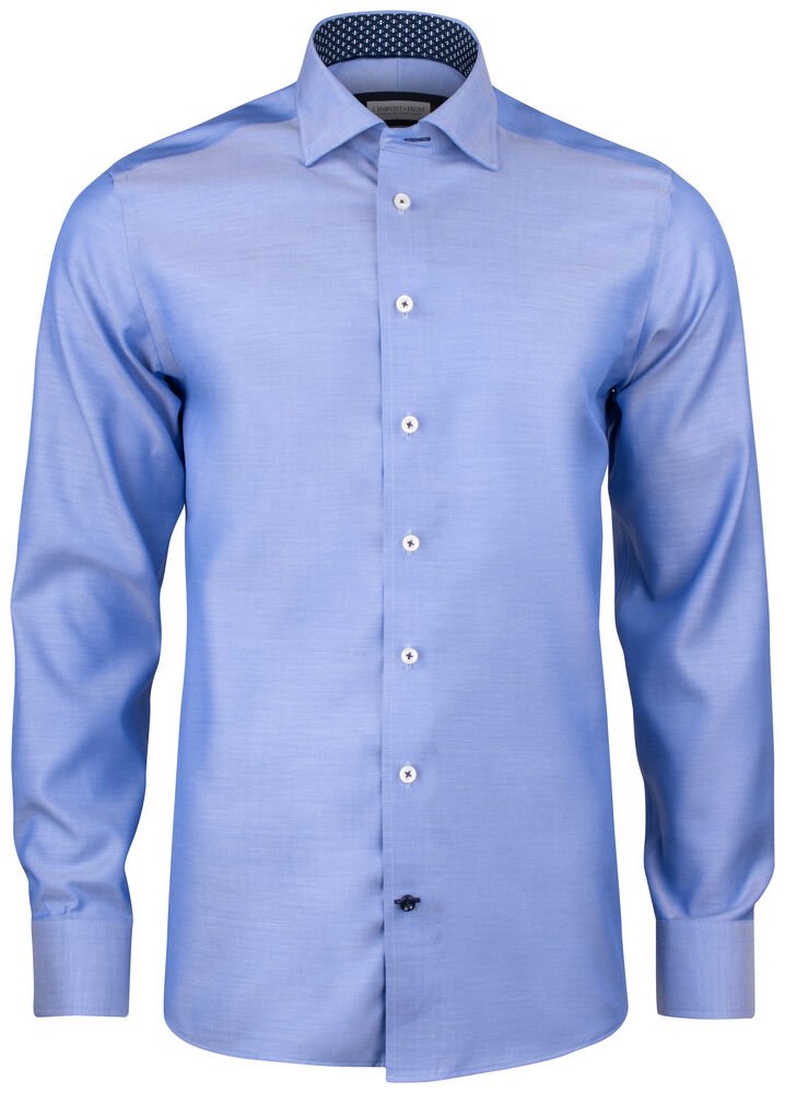 Red Bow 122  Hemd Slim Fit Heren — Blauw