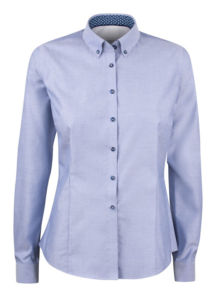 Red Bow 121  Hemd Dames — Blauw