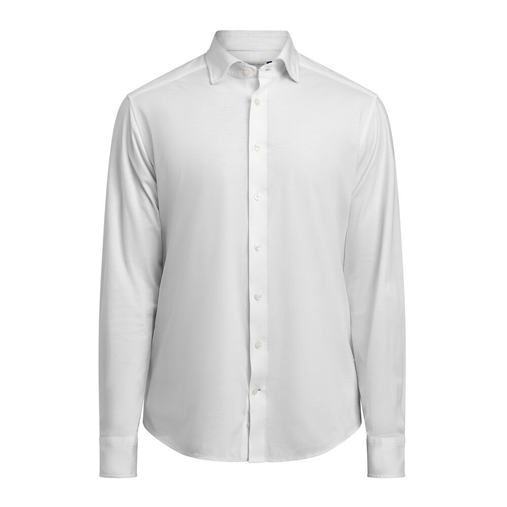 Indigo Bow 132   Hemd Regular Fit Heren — Wit