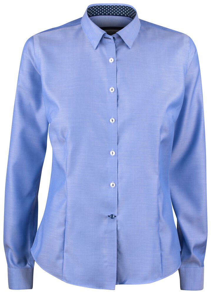 Red Bow 122  Hemd Dames — Blauw