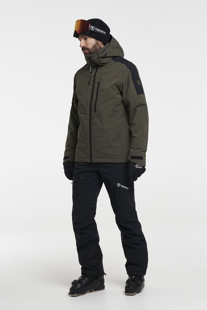 Core Ski Jacket Men — Olijfgroen