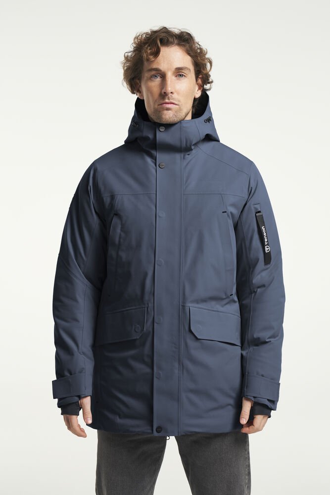 Vision Parka Men — Donkerblauw