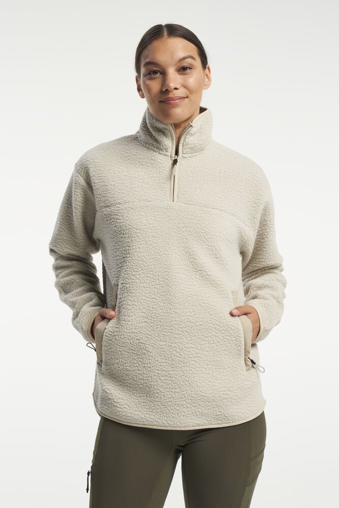 Yoke Half Zip Women — Zand
