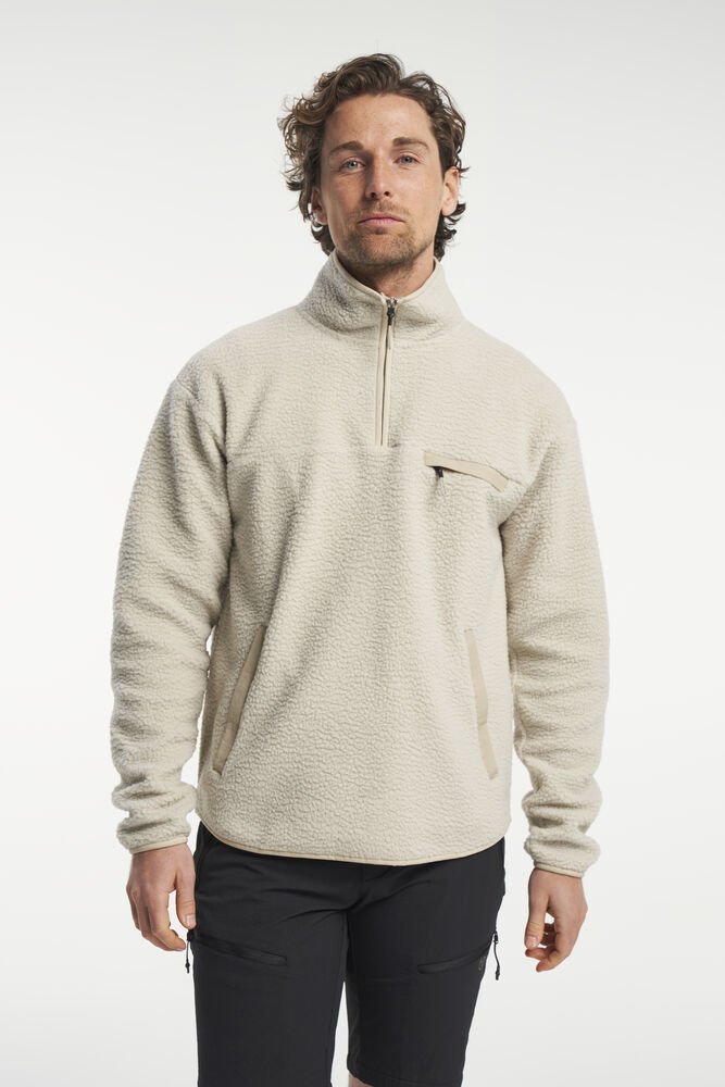 Yoke Half Zip Men — Zand