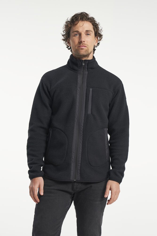Yoke Full Zip Men — Zwart