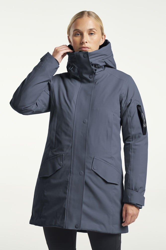 Vision Parka Women — Donkerblauw