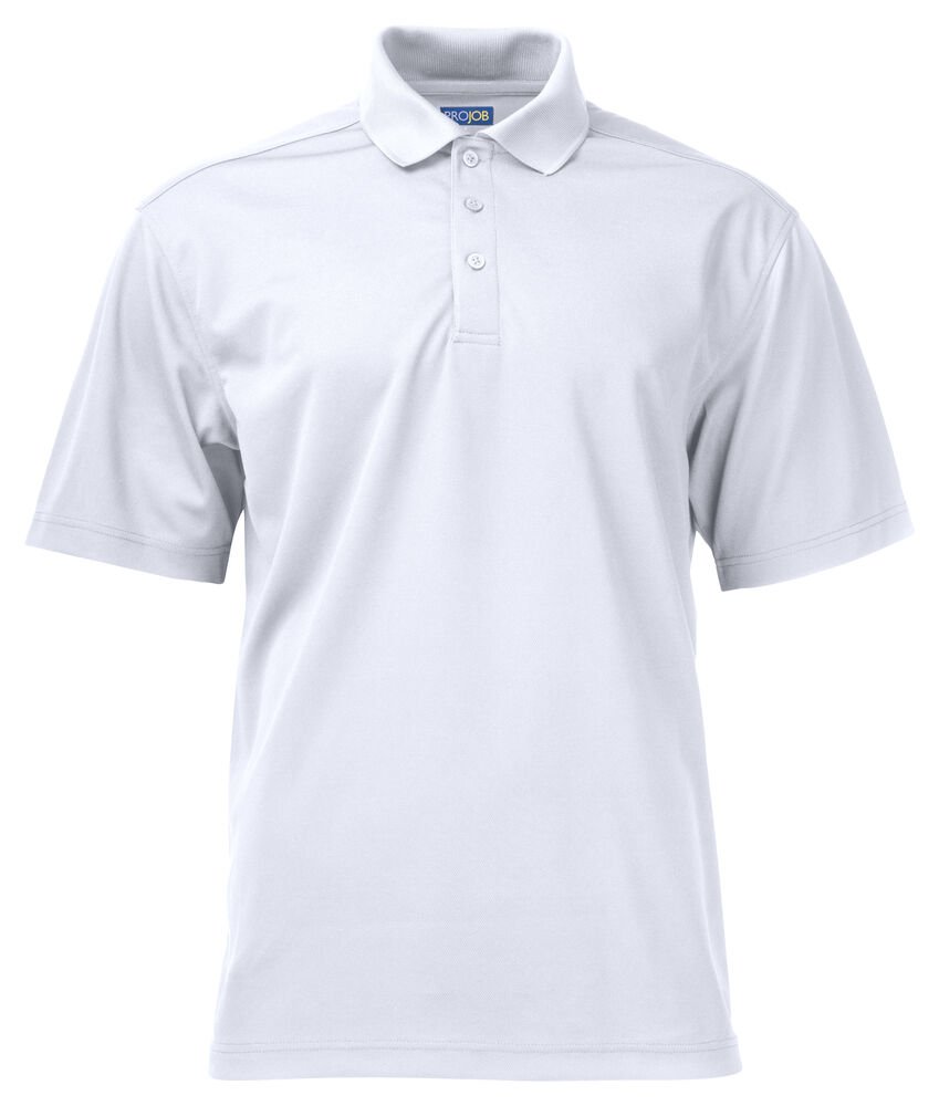 2040 POLO POLYESTER — Wit