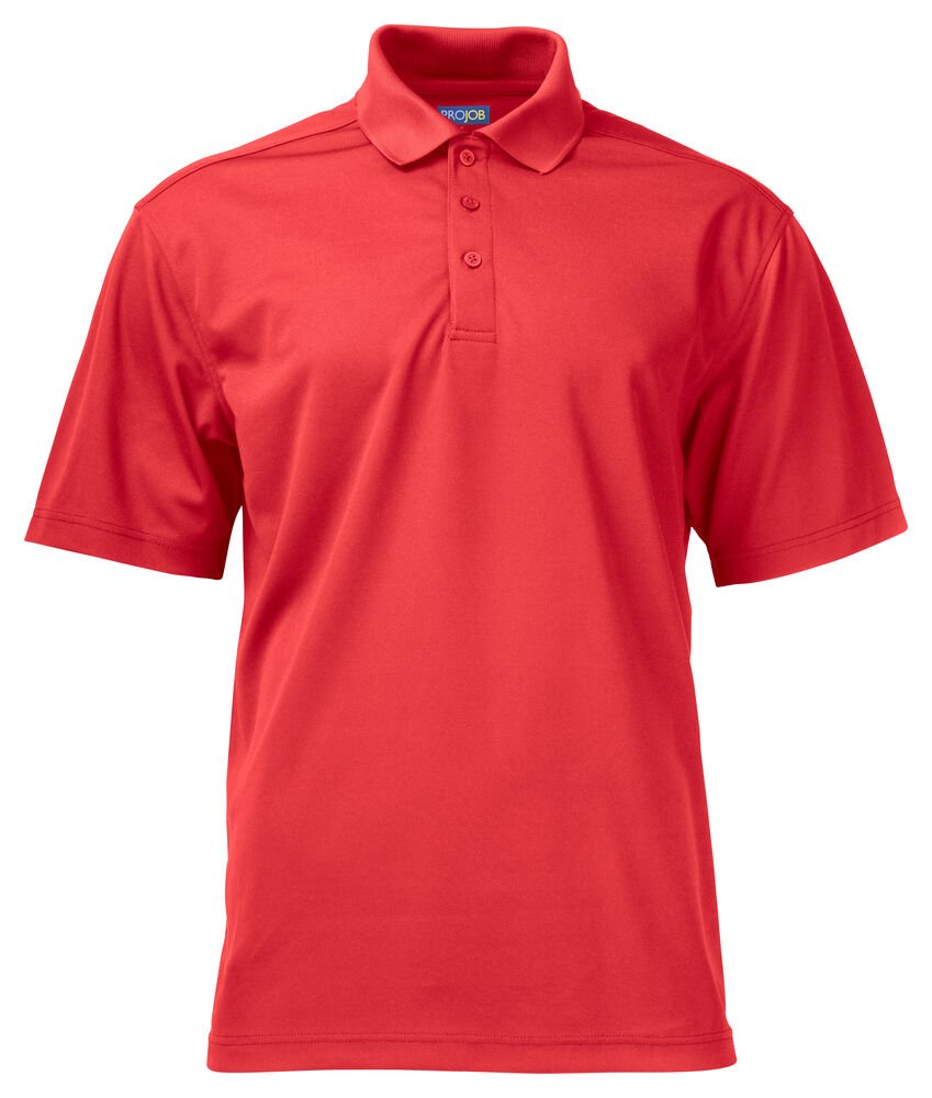 2040 POLO POLYESTER — Rood