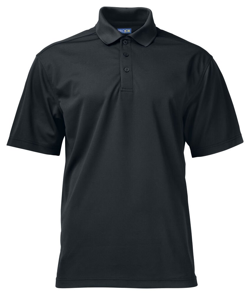 2040 POLO POLYESTER — Zwart