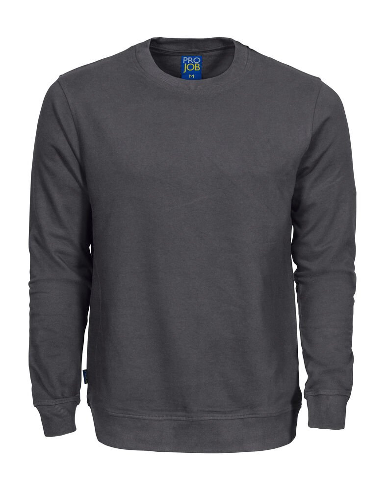 2124 SWEATER RONDE HALS — Grijs