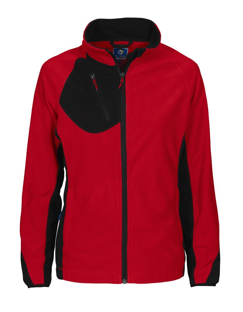 2326 DAMES MICROFLEECE — Rood