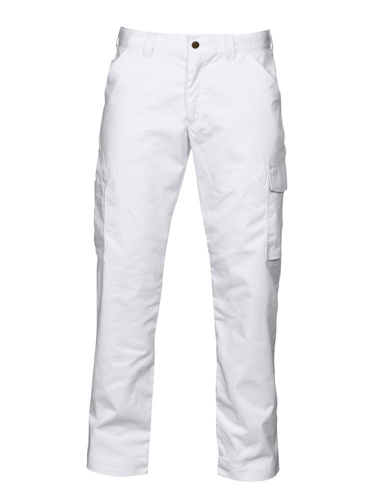 2518 BROEK ZONDER KNIEZAKKEN — Wit